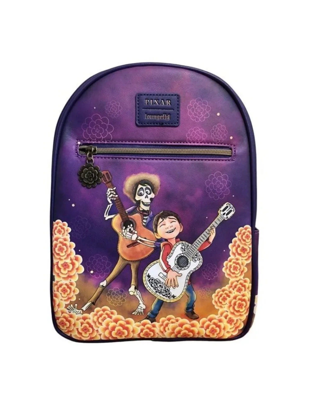 Loungefly Pixar Coco Miguel and Hector Backpack & Wallet Set